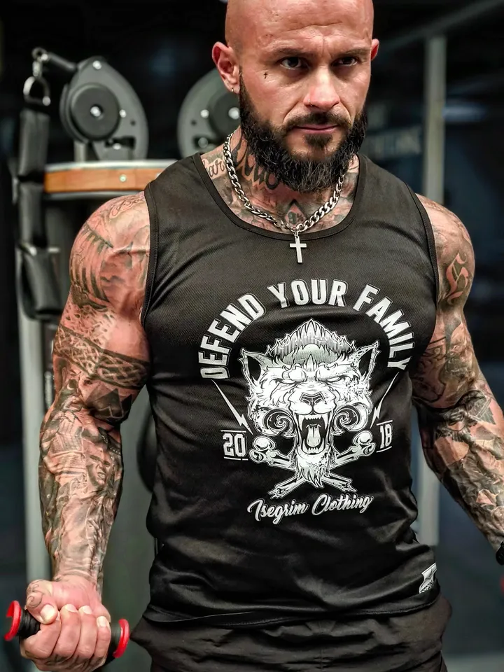 ISEGRIM Tanktop - DEFEND YOUR FAMILY