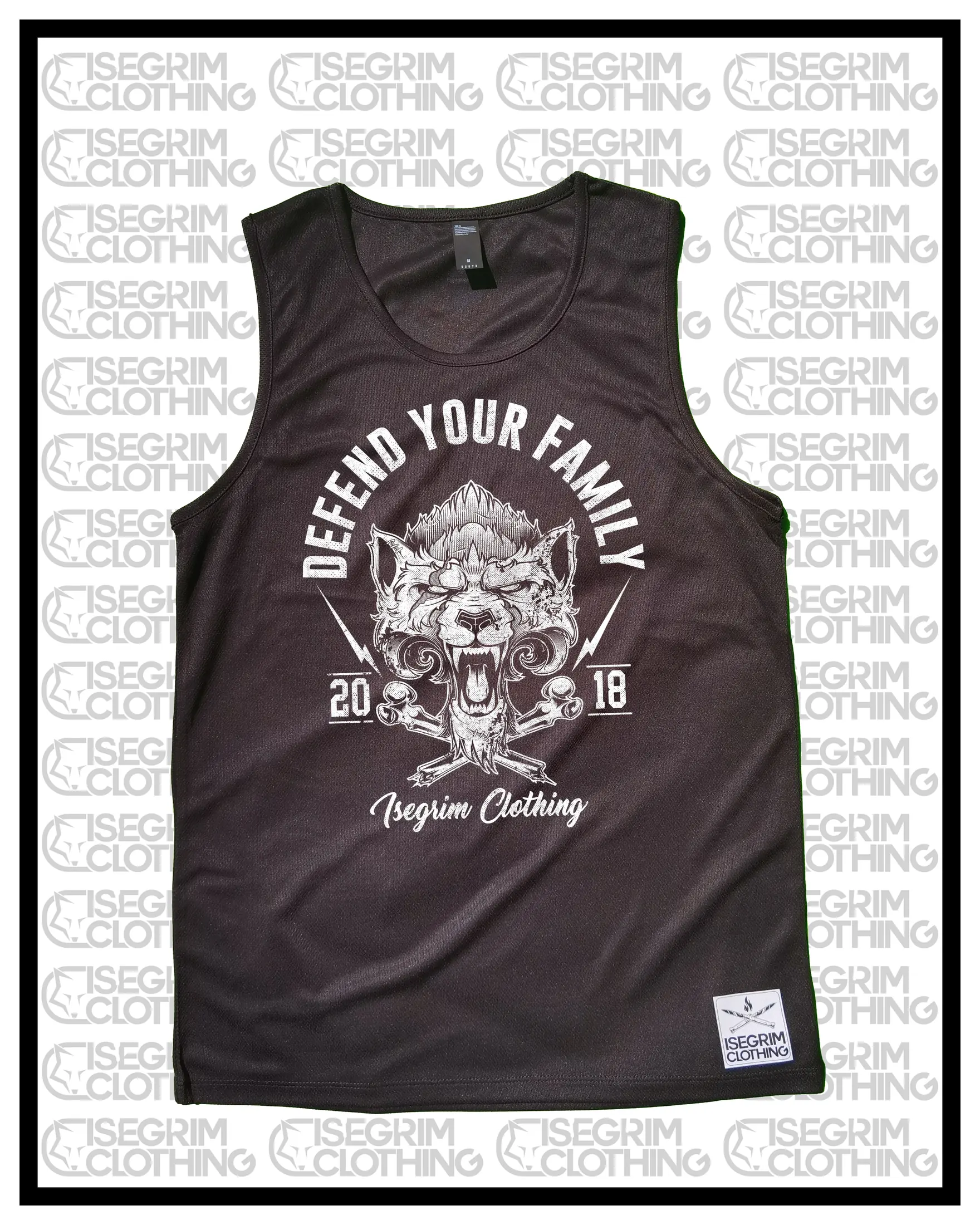 ISEGRIM Tanktop - DEFEND YOUR FAMILY
