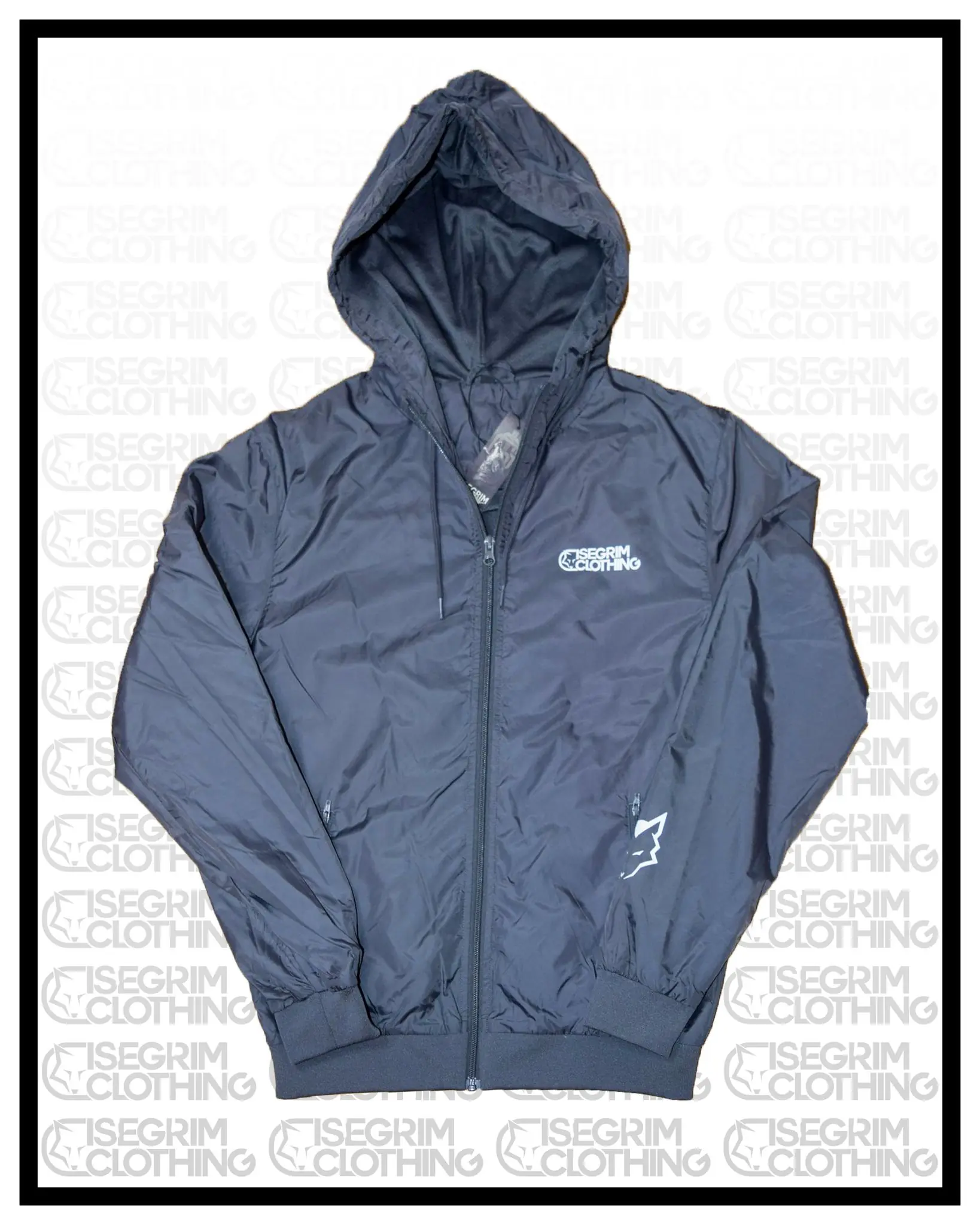 ISEGRIM Windbreaker Anthrazit