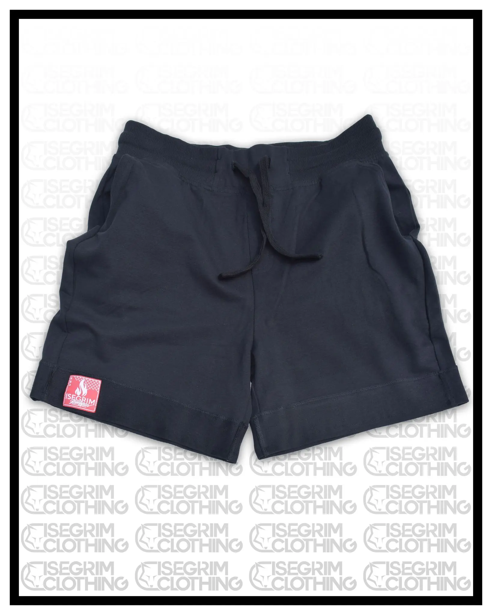ISEGRIM Shorts Terry schwarz