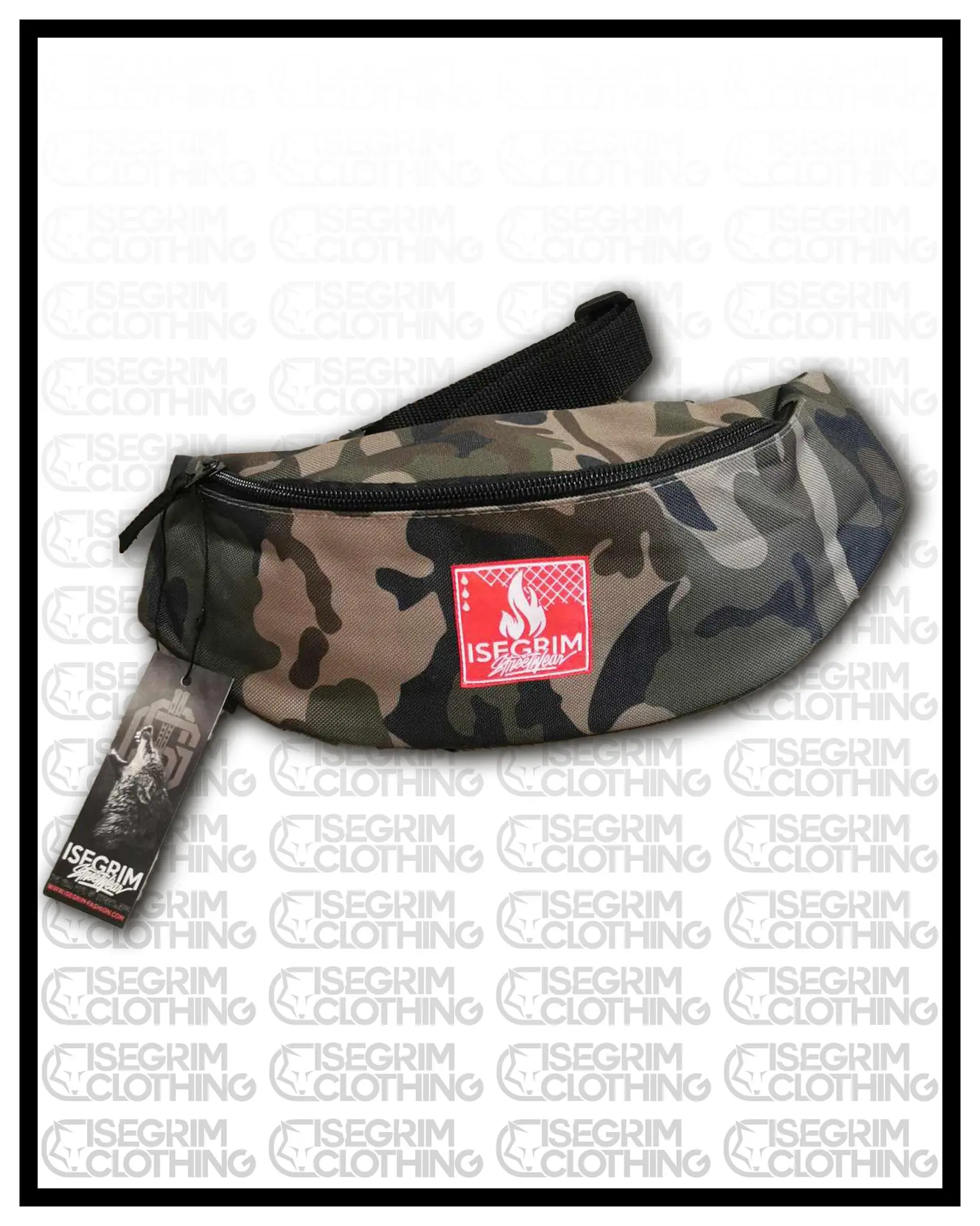 ISEGRIM Gürteltasche camo