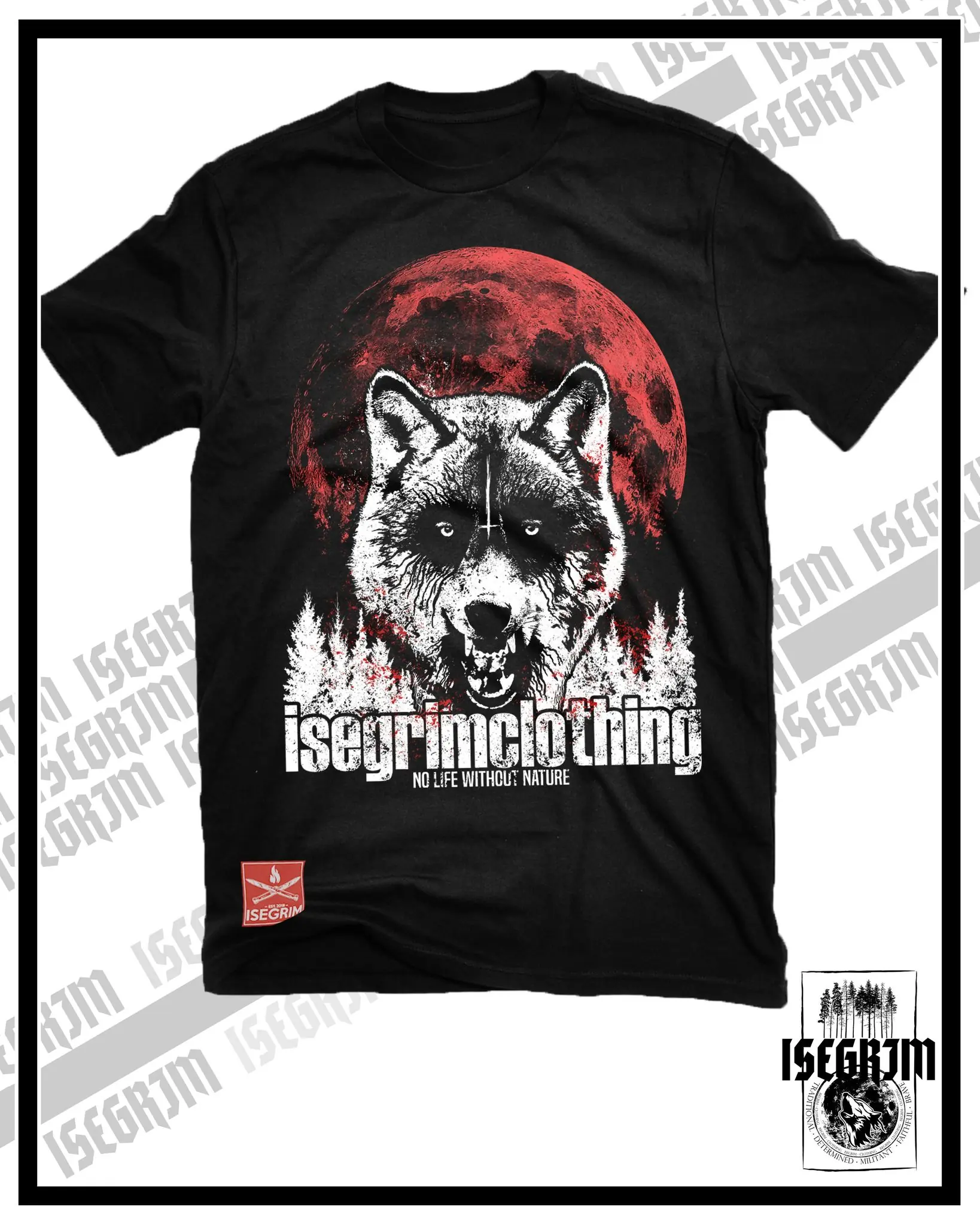 ISEGRIM Shirt - NO LIFE